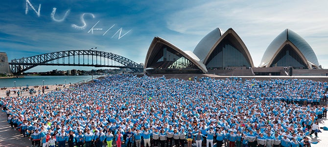 Nu Skin Greater China Celebrates Success in Sydney, Australia! Group picture of Nu Skin Greater China success trip participants in Sydney Australia